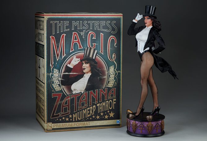 Sideshow: Confira a nova e incrível estatueta de Zatanna!