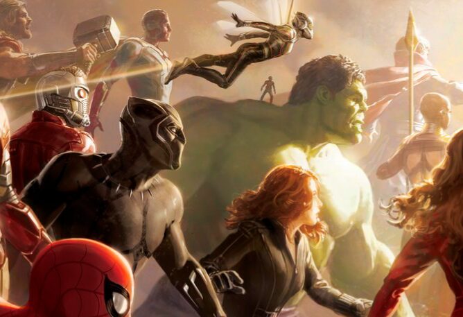 Vingadores: Guerra Infinita | Vingadores se unem em nova arte conceitual