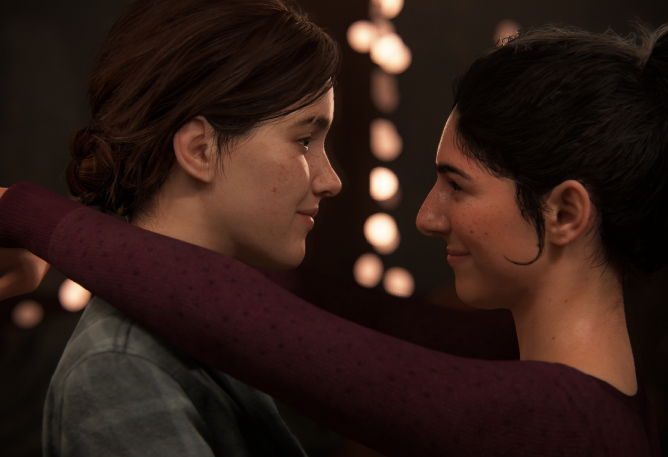 The Last of Us: Part 2 | Atriz publica foto real do beijo mostrada na E3