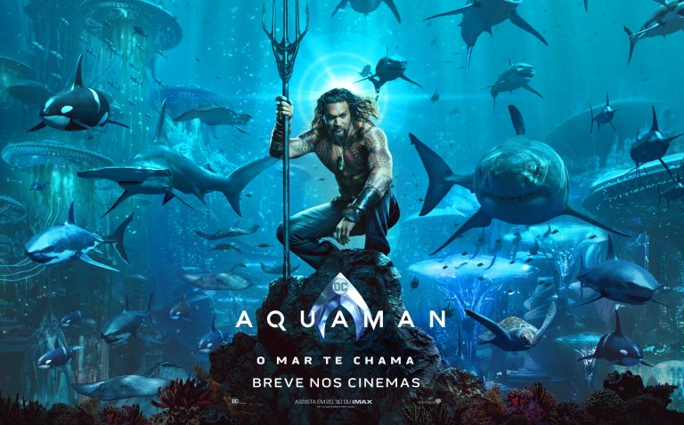 Aquaman: Filme ganha sua primeira arte promocional oficial