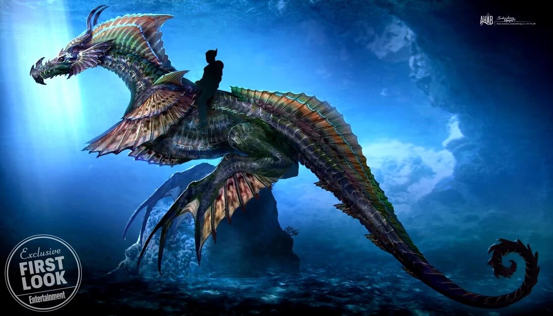 dragão marinho aquaman