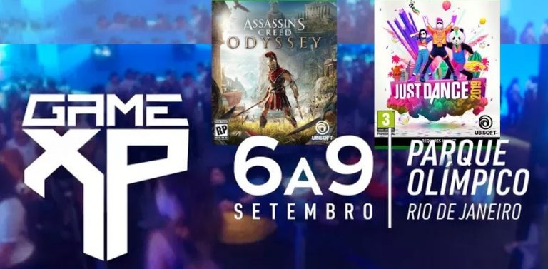 Game XP: Público da poderá jogar Assassin’s Creed: Odyssey e Just Dance 2019 pela 1ª vez no Brasil