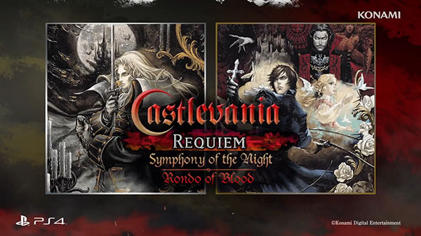 Castlevania Requiem: Os dois maiores clássicos são anunciado para PS4