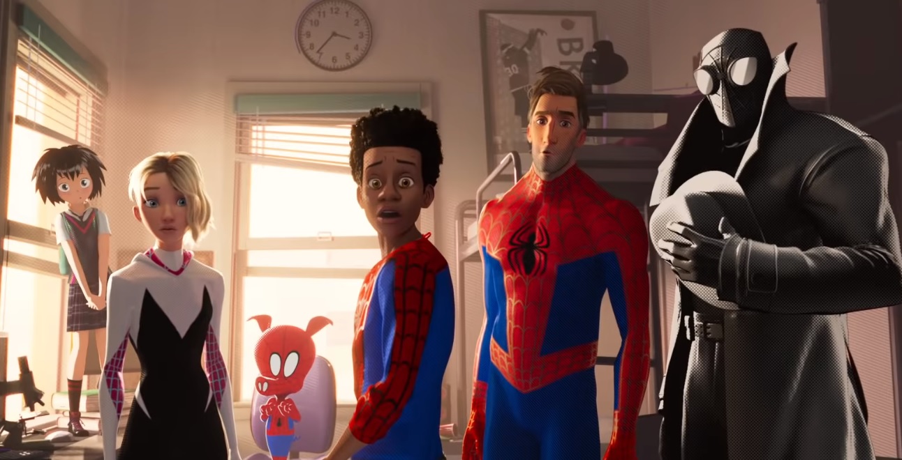 personagens homem-aranha no aranhaverso