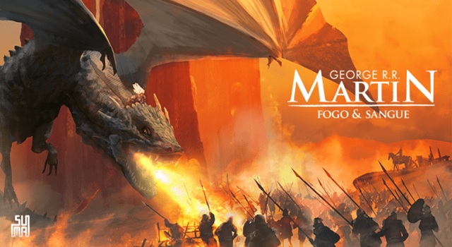 capa do livro fogo & sangue