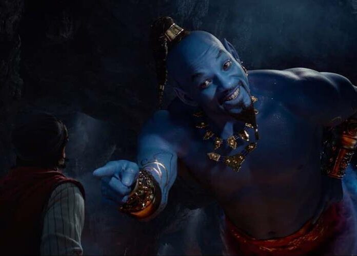 Aladdin: Gênio aparece na sua forma azul pela primeira vez em teaser