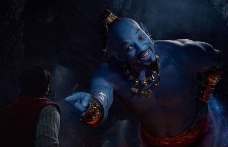 Aladdin: Gênio aparece na sua forma azul pela primeira vez em teaser