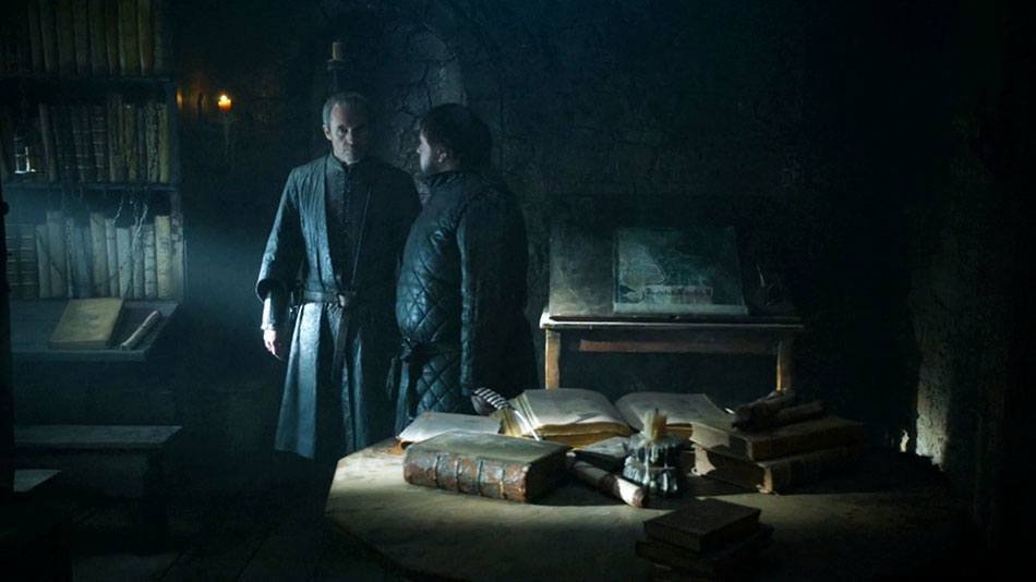 Stannis Baratheon e Samwell Tarly