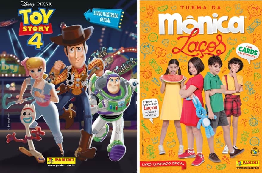 Cadê os viciados em figurinhas? Panini lança dois álbuns colecionáveis