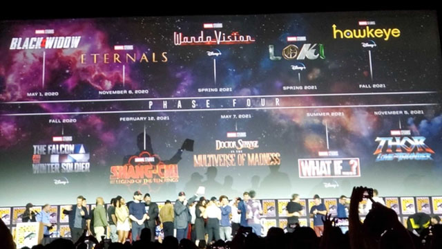SDCC - Marvel Studios: Fase 4 é anunciada, para a loucura dos fãs