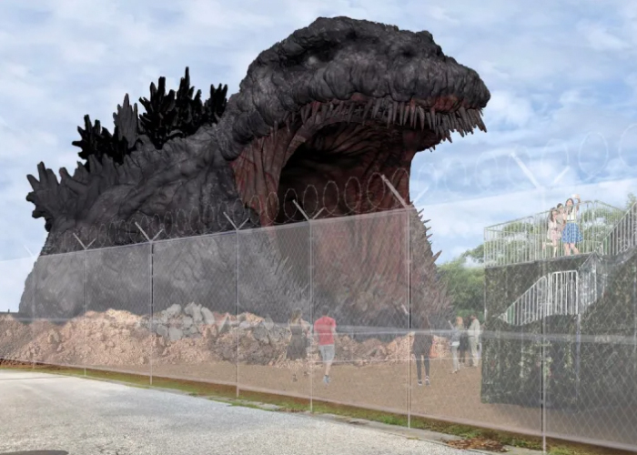 Godzilla: parque temático será lançado no Japão