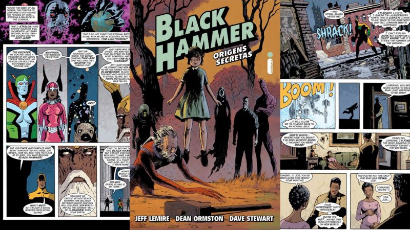 CRÍTICA | Black Hammer - Origens Secretas - Vol. 1 (2018, Intrínseca)