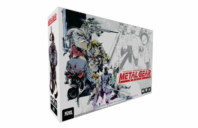 Metal Gear Solid The Board Game já está disponível em pré-venda