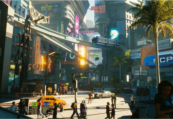 Cyberpunk 2077: Conheça o Centro da Cidade de Night City