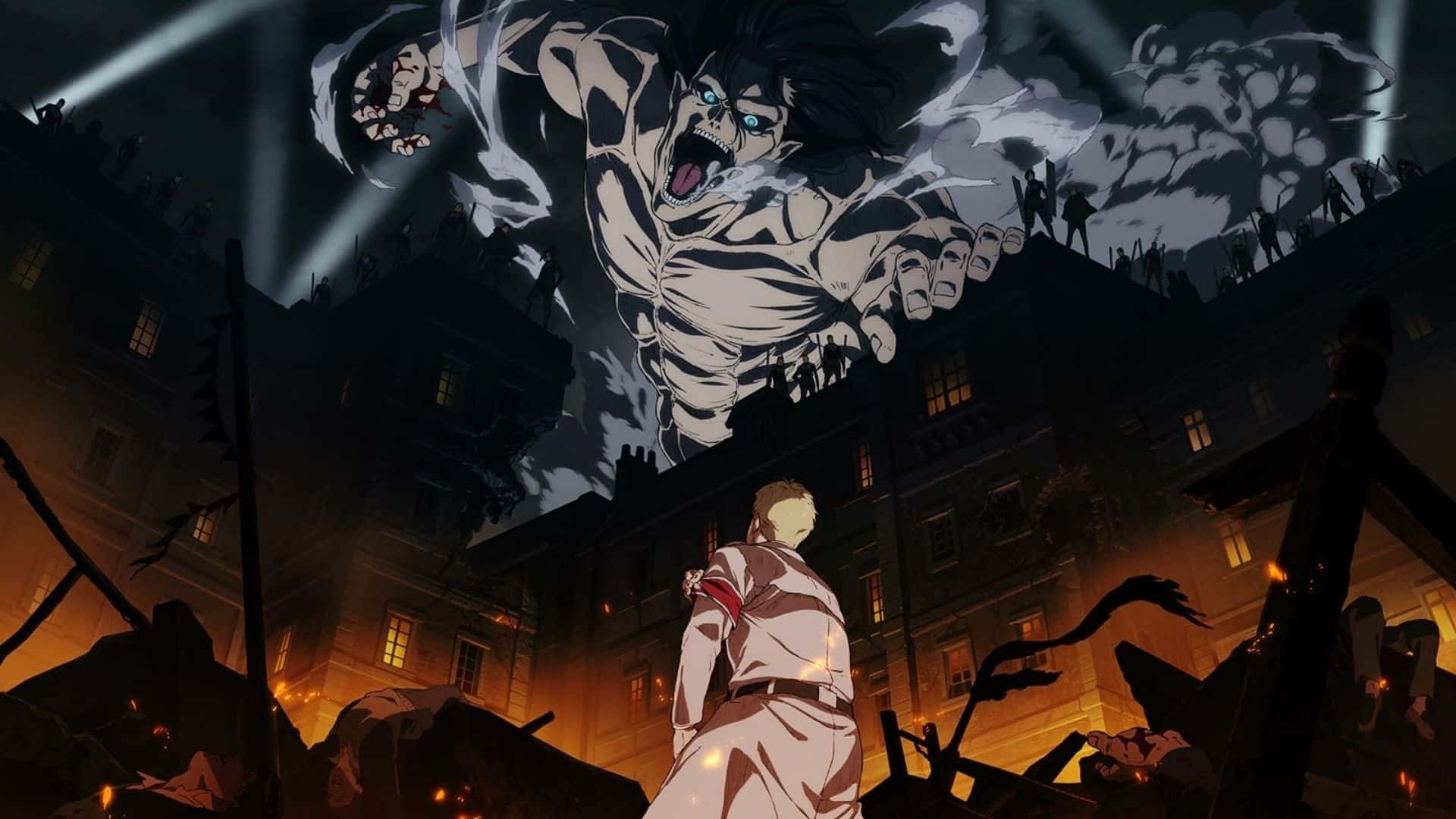 Insanity and delerium  Attack on titan, Temporada de attack on titan,  Ataque dos titãs