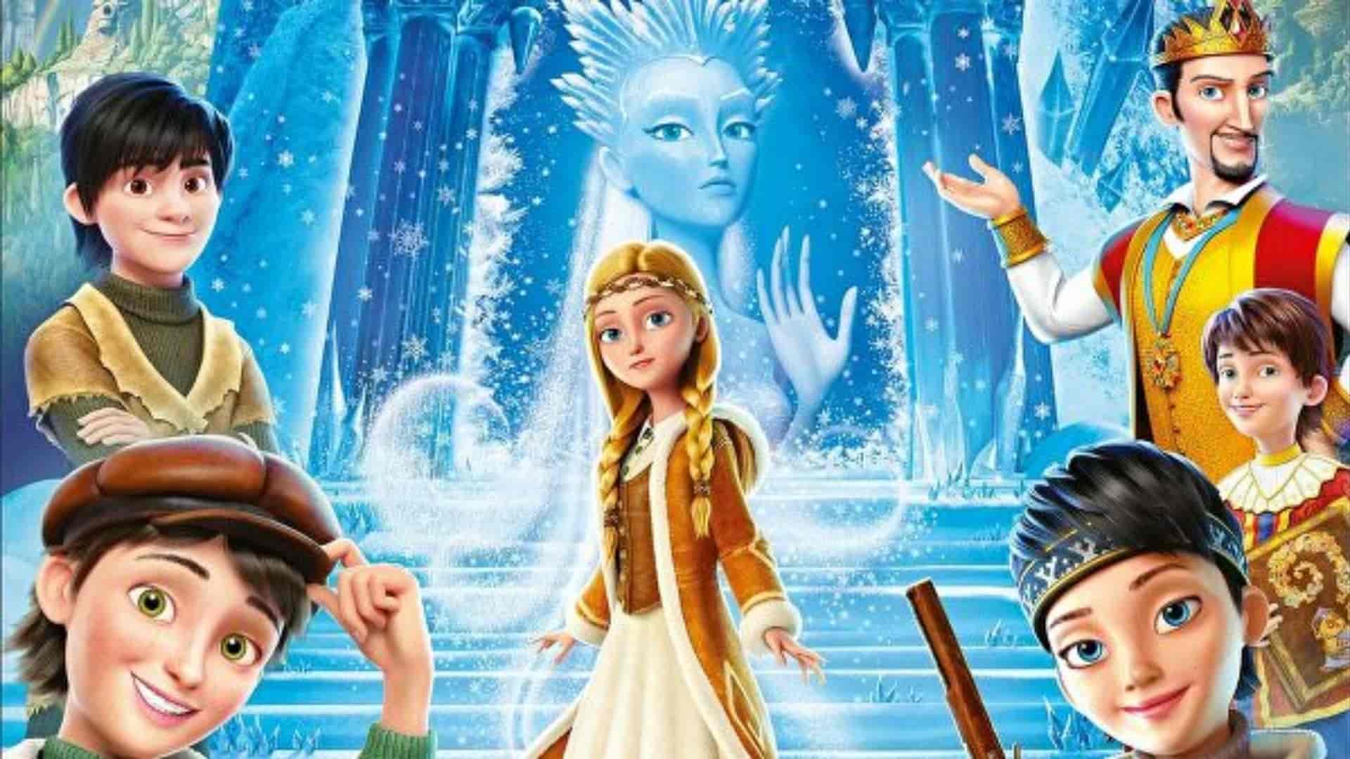 Из скольких историй состоят приключения снежной королевы