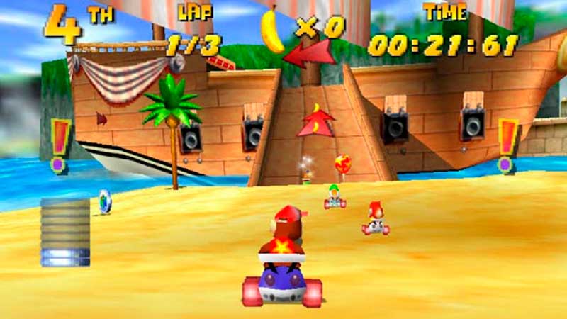Com certeza Diddy Kong Racing é um dos jogos inesquecíveis do Nintendo 64