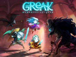 Greak: Memories of Azur é o novo jogo de Ação, Puzzle e Plataforma com traços de desenhos manuais desenvolvido pela Navegante e Team17