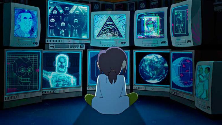 Departamento de Conspirações é uma animação de comédia para adultos no estilo de clássicos do gênero como Futurama e Rick and Morty.