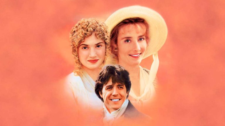 Lançado em 1995, Razão e Sensibilidade adapta o livro homônimo de Jane Austen. O filme ganhou o Oscar de Melhor Roteiro Adaptado em 1996.