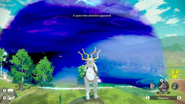 Veja todos os itens e Pokémon raros que podem ser encontrados na space-time distortion de Pokémon Legends: Arceus