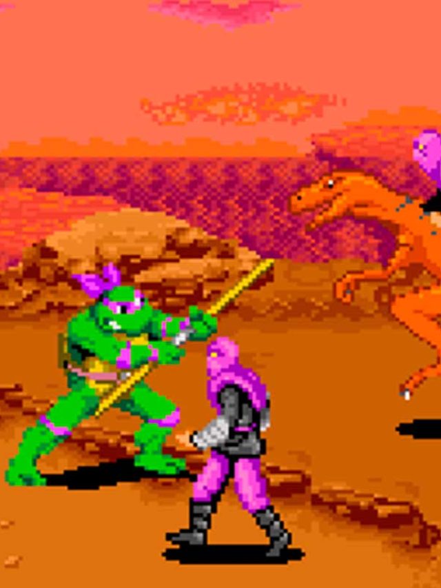 Teenage Mutant Ninja Turtles: Turtles in Time para Super Nintendo é um dos melhores beat'em up de todos os tempos