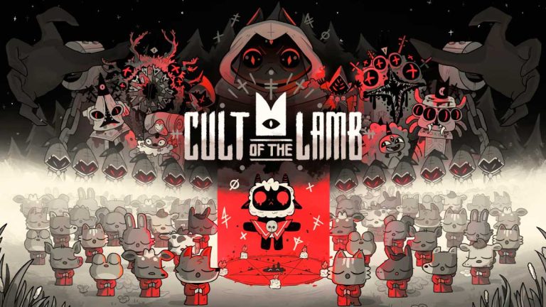 Leia o review de Cult of the Lamb, um roguelite sarcasticamente fofo com elementos de gerenciamento de colônias lançado pela Devolver Digital