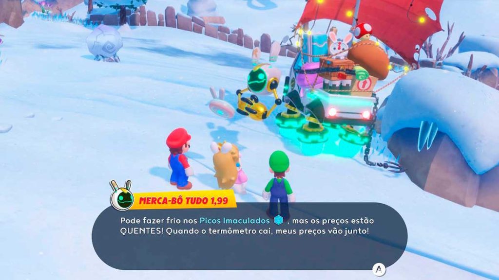 A localização do conteúdo de Mario + Rabbids Sparks of Hope aproxima o bom humor e a irreverência dos personagens à cultura brasileira